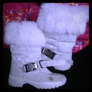 ADORABLE!!! Girls Coach boots size 5